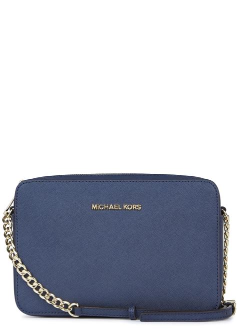 michael kors navy purses|Michael Kors navy blue crossbody.